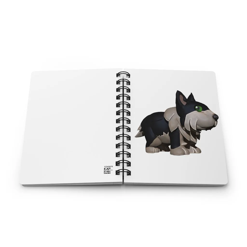 Black Dog Spiral Bound Journal