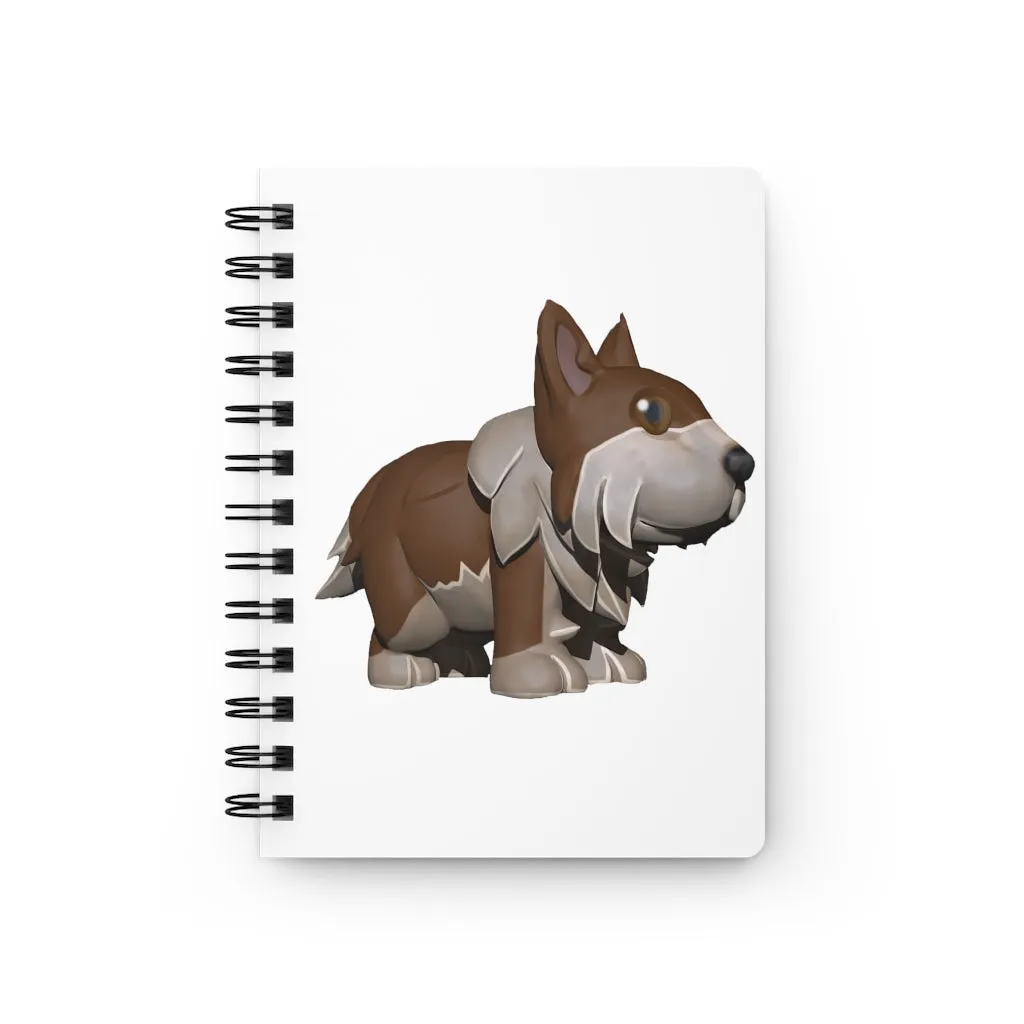 Brown Dog Spiral Bound Journal