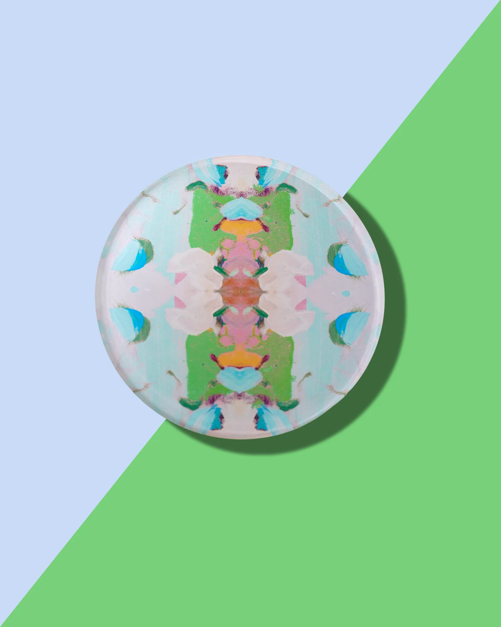 Tart By Taylor - Monets Garden Green Coaster | Laura Park Designs x Tart